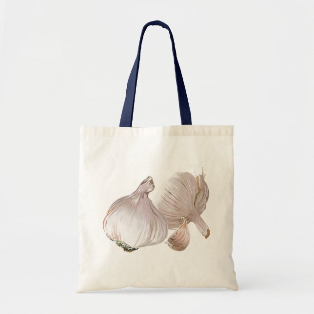 Just Garlic Tote Bag (Front)