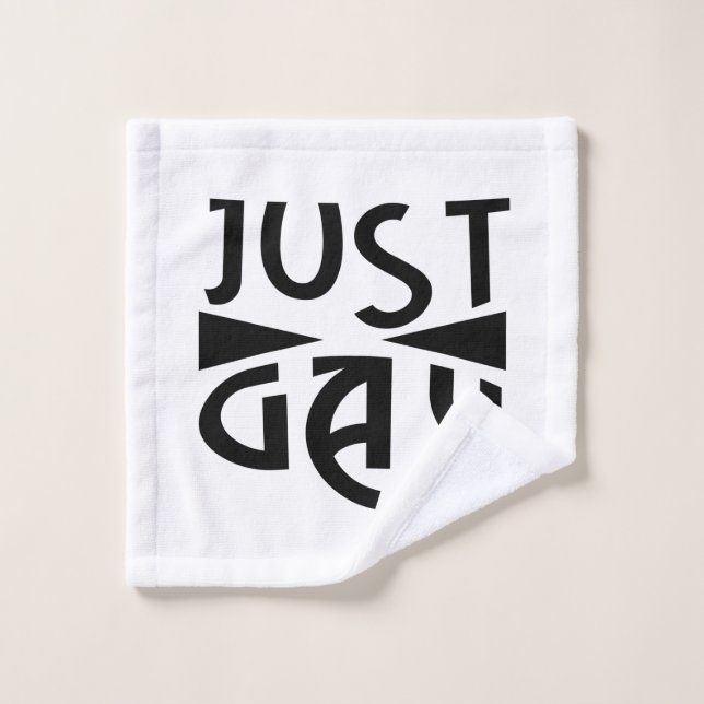 Just Gay Wash Cloth (Wash Cloth)