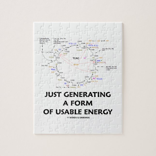 Just Generating A Form Of Useable Energy (Krebs) Jigsaw Puzzle (Vertical)