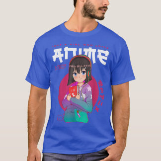 Just Girl Loves Anime Sketching Ramen Manga Otaku  T-Shirt