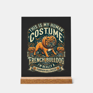 Just Girl Who Loves Halloween Postal Service Witch Acrylic Sign