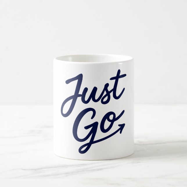 Just Go Coffee Mug (Center)