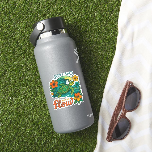 Just Go with the Flow Turtle (HydroFlask Insitu)