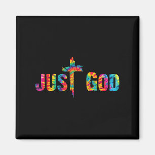 Just God Jesus Cross Inspirational Motivational Ch Magnet