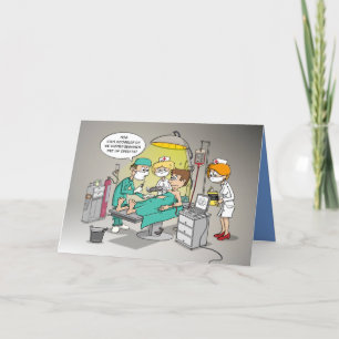 Just Google your surgery. Thank You Card