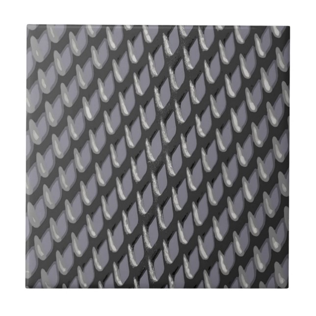 Just Grate Metal Partition Tile (Front)