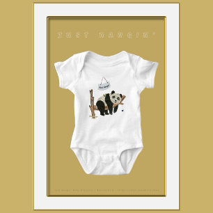 Just Hangin' Baby Bodysuit by Adiela Akoo