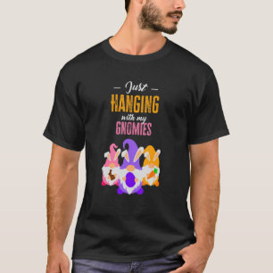 Just Hanging With My Gnomies Toddler Funny Easter T-Shirt