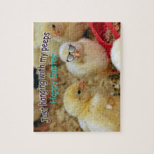Just Hanging with my Peeps Jigsaw Puzzle