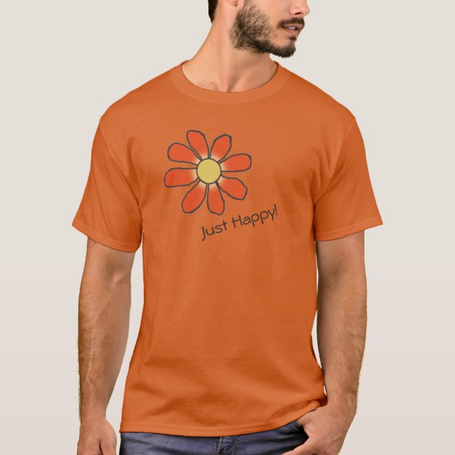 JUST HAPPY T-shirt (Front)