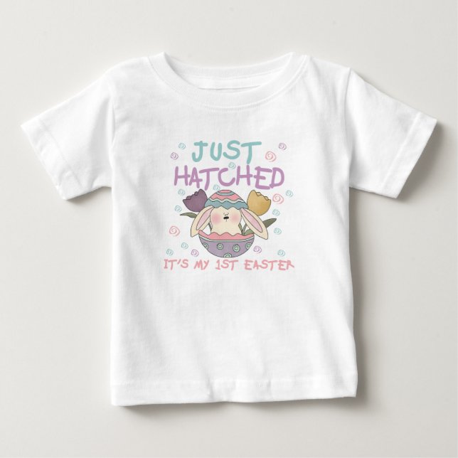 Just Hatched 1st Easter Tshirt (Front)