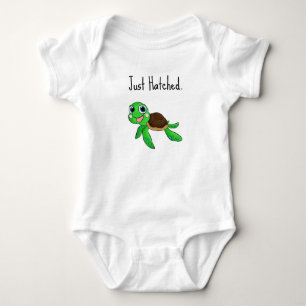 Just Hatched Baby Sea Turtle Bodysuit