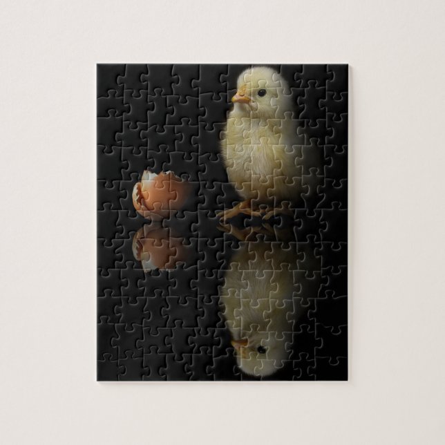 Just Hatched Chick Jigsaw Puzzle (Vertical)
