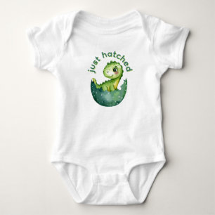 Just Hatched Dinosaur Baby Bodysuit