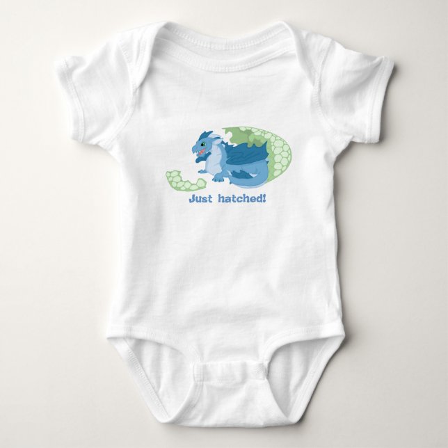 Just hatched! Infant One-Piece Baby Bodysuit (Front)