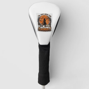 Just Here Boos Halloween Witch Moon Pumpkins_1 Golf Head Cover