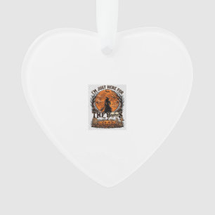 Just Here Boos Halloween Witch Moon Pumpkins_1 Ornament