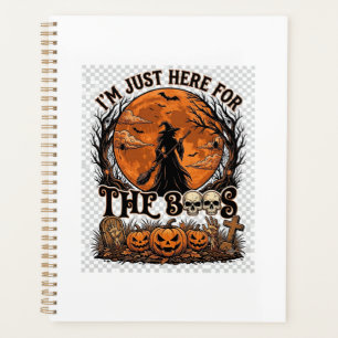 Just Here Boos Halloween Witch Moon Pumpkins_1 Planner