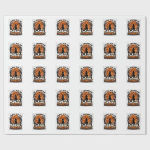 Just Here Boos Halloween Witch Moon Pumpkins_1 Wrapping Paper