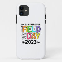 Just Here For Field Day 2023 Peace Sign Teacher St