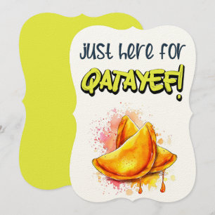 Just here for Qatayef قطايف رمضان بالعربي مضحك Invitation