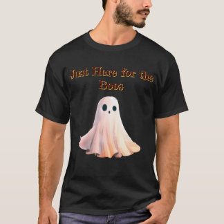 Just Here for the Boos Cute Ghost Halloween T-Shir T-Shirt