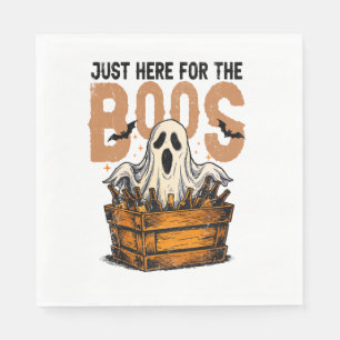 Just Here for the Boos Halloween Napkin