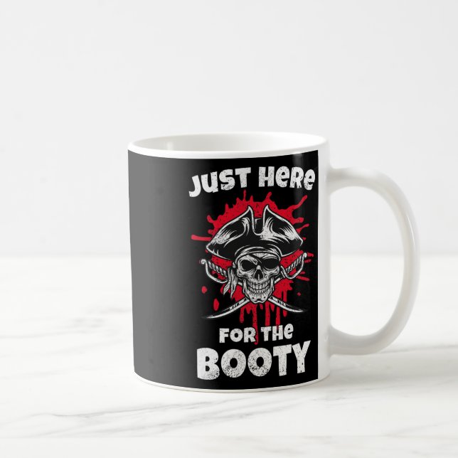 Just Here For The Booty Diy Halloween Costume  Coffee Mug (Right)