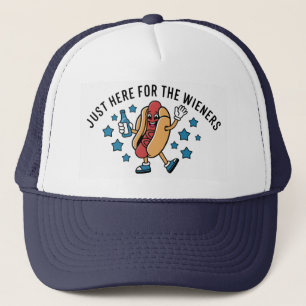 Just Here Hotdog Trucker Hat