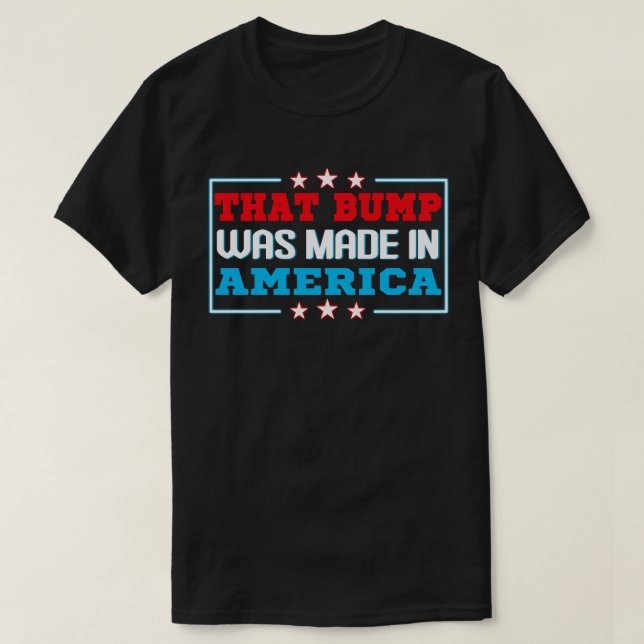 Just Here to Bang Funny Fireworks 4th of July T-Shirt (Design Front)