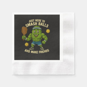 Just Here to Smash Balls and Make Friends Napkin