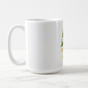 "Just Hoppin’ Funny Grasshopper Art" Coffee Mug