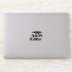 Just Hungry sticker