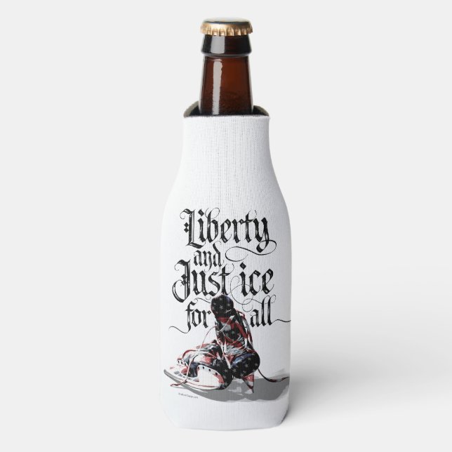 Just Ice For All (Hockey) Bottle Cooler (Bottle Front)