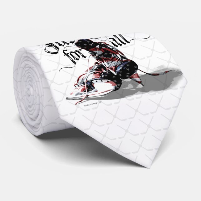 Just Ice For All (Hockey) Tie (Rolled)