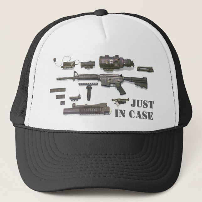 Just In Case Trucker Hat (Front)
