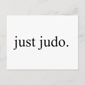 Just Judo Postcard