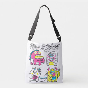 Just Keep It Weird Crossbody Bag