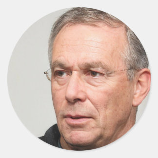 Just Keep Swimming Classic Round Sticker