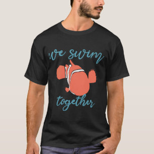 Just Keep Swimming Illustration Featuring Nemo Cha T-Shirt
