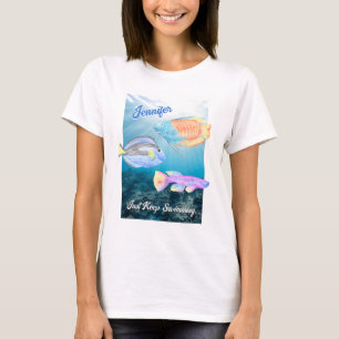 Just Keep Swimming Ocean Fish T-Shirt