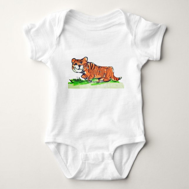 Just Kidding Baby Bodysuit (Front)