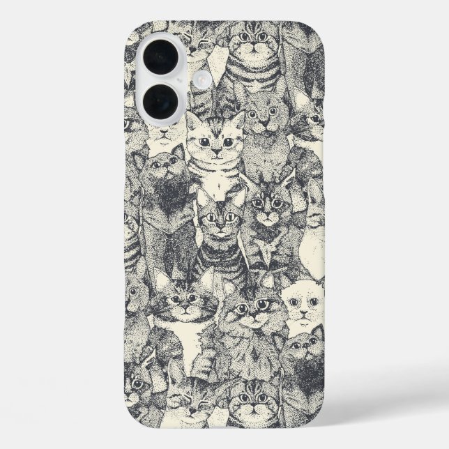 just kittens iron Case-Mate iPhone case (Back)