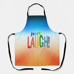 Just Laugh  Apron