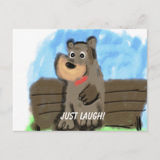 Just Laugh Postcard
