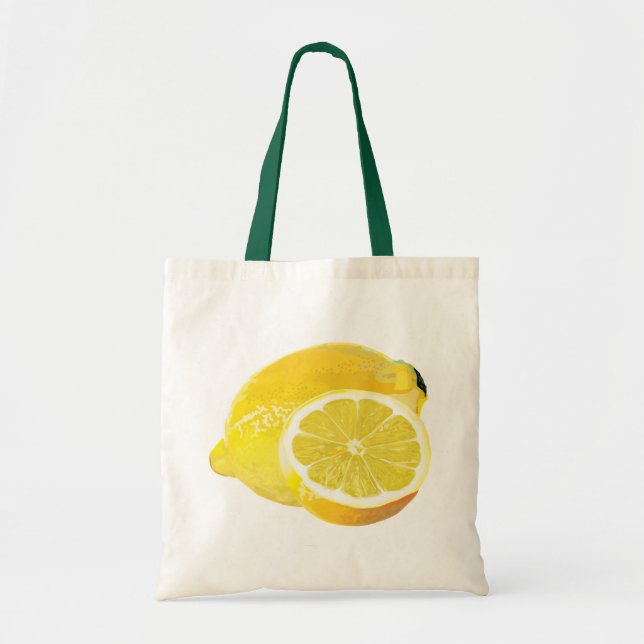 Just Lemons Tote Bag (Front)