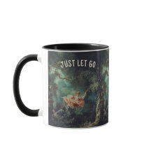 Just Let Go! Fragonard Mug - Custom Name