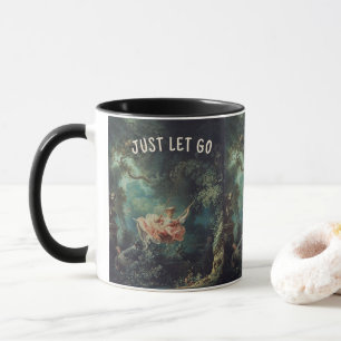 Just Let Go! Fragonard Mug - Custom Name