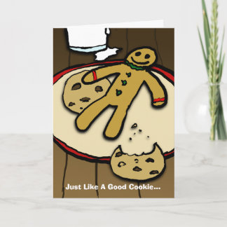 Just Like A Good Cookie... Holiday Card