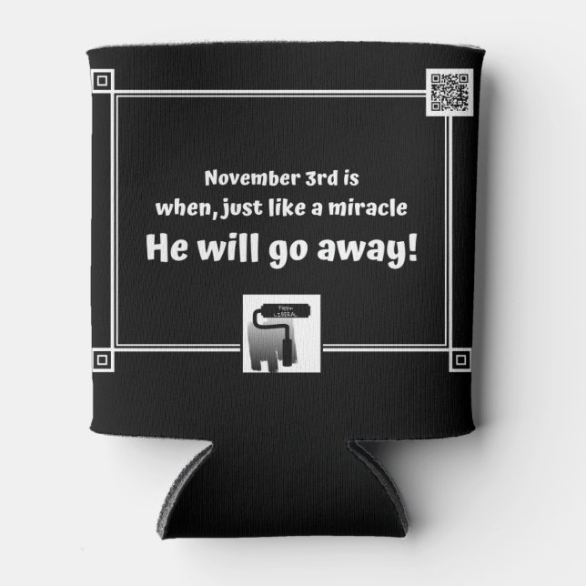 Just Like a Miracle - can cooler with attitude (Front)